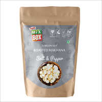 Salt & Pepper Roasted Makhana - Organic, 5 Suta Size | Premium Quality, High Fiber, Antioxidant-rich Snack
