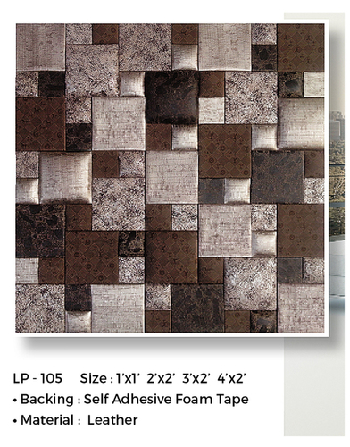 Wall Frame Materials Leather Panel