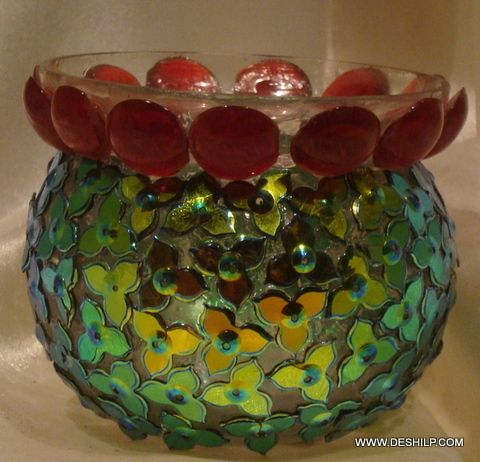 Decorate Beautiful Glass Candle Holders