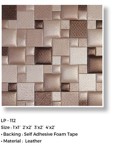 Wall Frame Materials Leather Panel