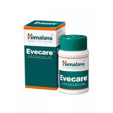 Himalaya Evecare Capsules - Proprietary Ayurvedic Herbal Blend for Women | Uterine Tonic, Regulates Hormonal Balance, Reduces PMS Symptoms, Improves Fertility, Anti-Inflammatory Properties
