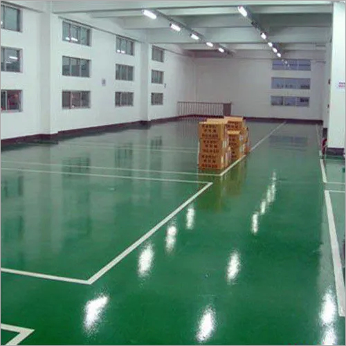 Chemical Coating Services - Epoxy 100-200 Microns Thickness Green Color | Roller/Spray Application 24 Hours Drying Time ASTM D4299 Compliance