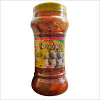 Garlic Pickle - Glass Jar, Vibrant Yellow Color, Deliciously Spicy Flavor - Health-boosting Condiment With Blood Pressure Support