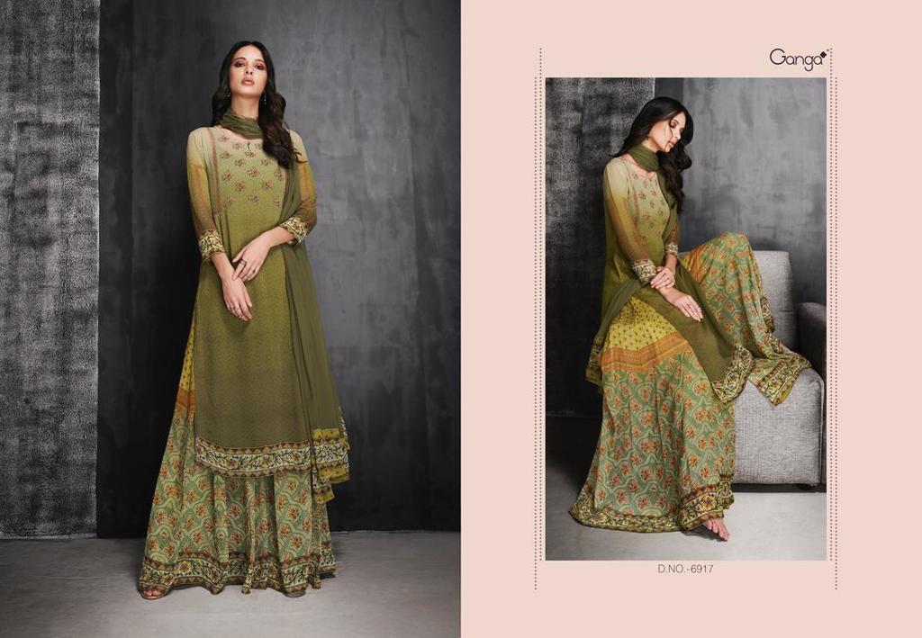 Printed Sharara Suits