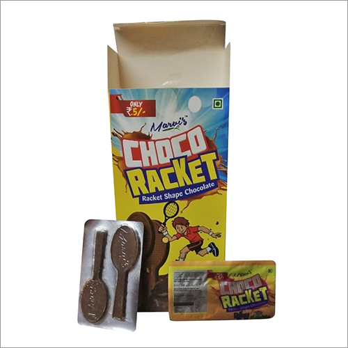 Racket Shape Chocolate
