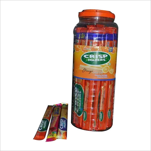 Crisp Orange Flavour Wafers