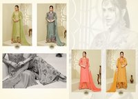 Ladies Fashion Silk Suit