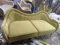 2 Seater Sofa - Wood, Stylish Modern Design, Eye-catching Patterns, Lightweight And Elegant Finish | Royal Indoor Living Room Furniture