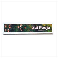 Sai Pooja Incense Sticks - Green Aromatic Straight Incense | Indian Tradition, Uplifting Fragrance