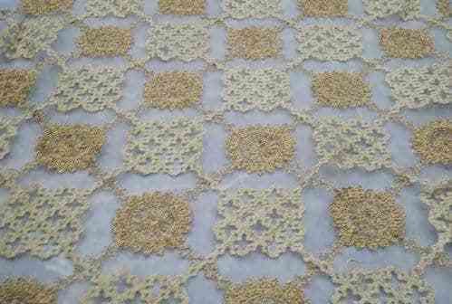 Chain Stitch Machine Embroidery / Chain Stitch Embroidery Fabric