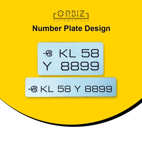 bike number plate
