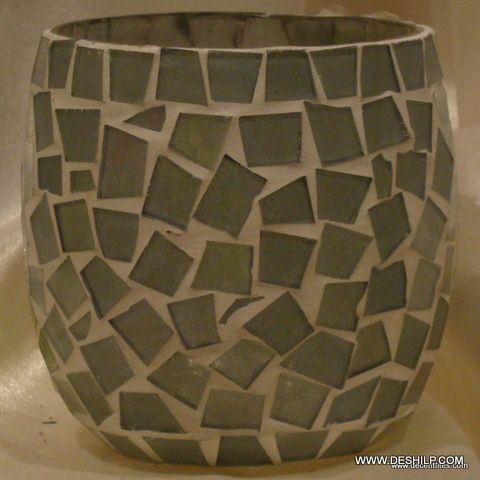 Handmade Mosaic Votive