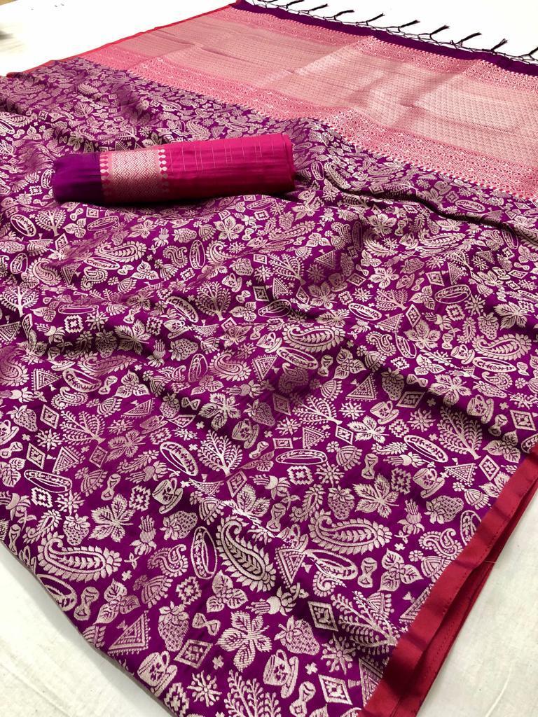 Handloom Weaving Silk Saree