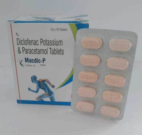 Diclofenac Pottasium Paracetamol Tab