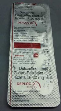 duloxetine gastro-resistant tablets