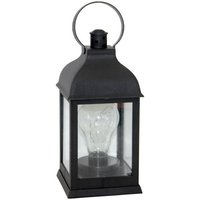 Black Mini Led Lantern - Nickel Finish | Portable, Compact, High-intensity Illumination