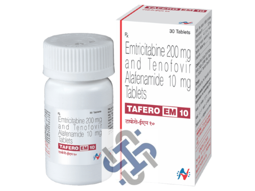 Tafero Emtricitabine 200MG Tenofovir Alafenamide 10 Mg Tablets