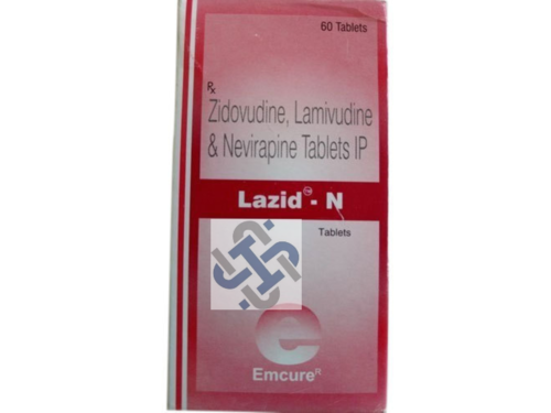 Lazid N Lamivudine Zidovudine Nevirapine Tablet