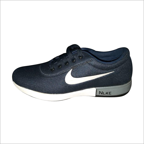 Leather Mens Gray Casual Shoes