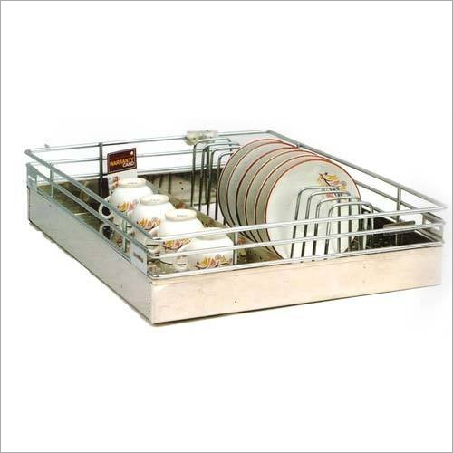 SS Cup Saucer Basket
