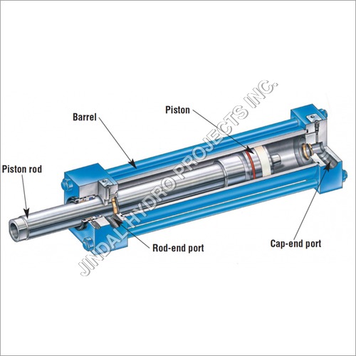 Single Acting Hydraulic Cylinder By JINDAL HYDRO PROJECTS INC.