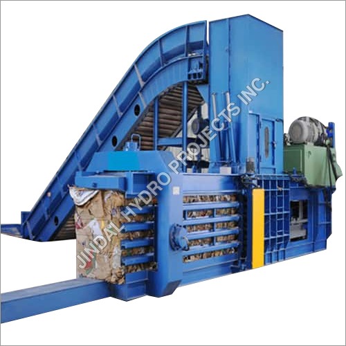 Continuous Hydraulic Scrap Baling Press Machine