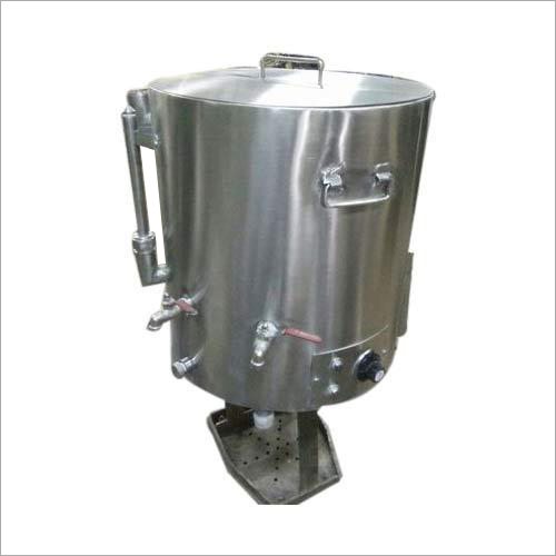 Milk Boiler - Stainless Steel 10-50 Liters, 1-5 kW | Cool Touch Handle, Adjustable Heat, Thermostat Control, Non-Drip Tap