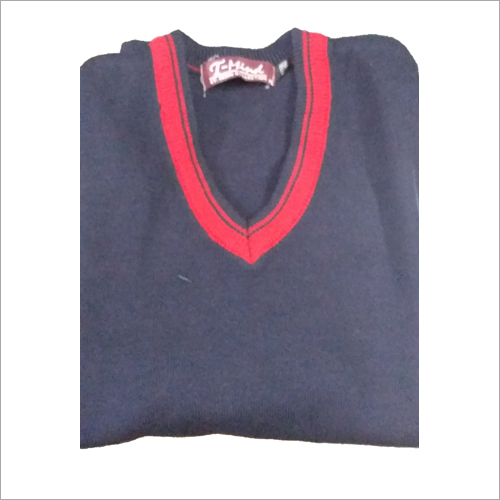 School Plain Sweater