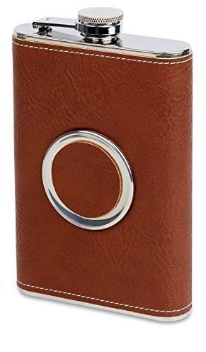 Brown Hip Flask