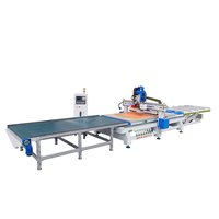 White Atc Wardrobe Making Cnc Wood Engraving Clothes Closet Door Machine For Hot Sale