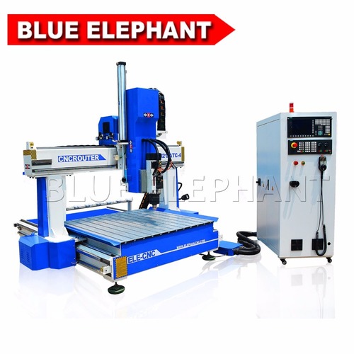 Blue Cheap Heavy Machinary 1212 4Th Atc Cnc Router For Wooden Work Table