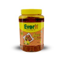 1kg Lime Pickle - Organic Spicy Lime Pickle In Food Grade Pet Jar | Fssai Certified, Mustard Oil, 81g Carbohydrates, Shelf Life 18 Months