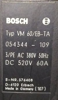 BOSCH SERVO DRIVE