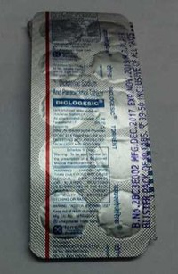 diclofenace sodium  paracetamol tablets