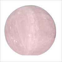 Natural Rose Quartz Ball Shape Paper Weight