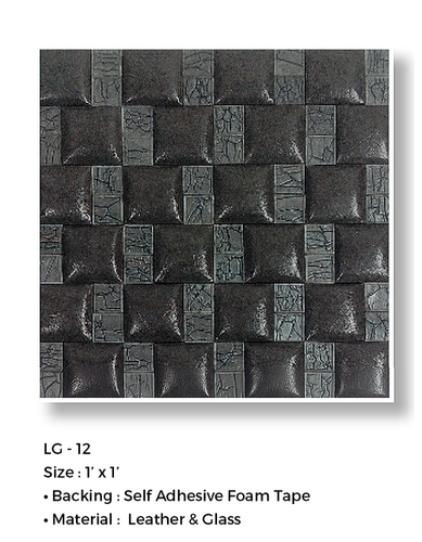 LEATHER+GLASS MOSAIC