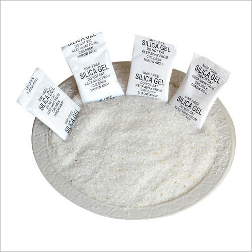 White Silica Gel Pouch