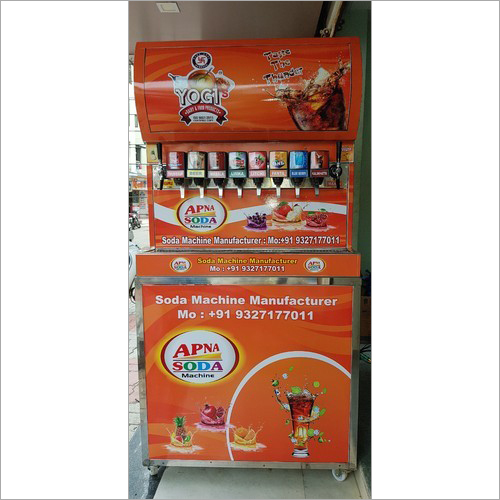 8 Valve Soda Vending Machine