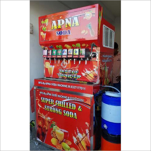 10 Valve Soda Vending Machine