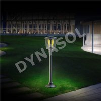400 Lumens Fully Automatic All-In-One LED Solar Garden Walkway Pole Light