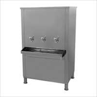 Regular Water Cooler - Stainless Steel, 50-100 Liters Capacity, Three Taps | Ideal For Office, Home, And Commercial Use, Weather Adaptable