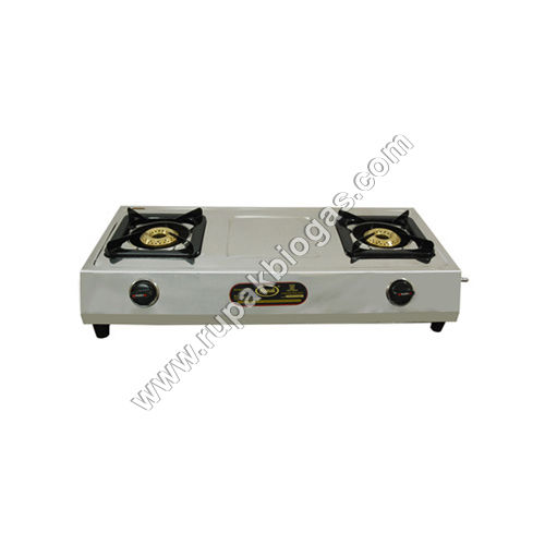 Biogas Plant Chapati or Dosa Burner with Puffer Plate