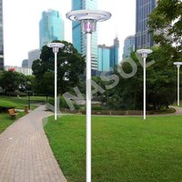 1800 Lumens Fully Automatic Remote Controlled, Colored & Insect Killer All-In-One LED Solar Courtyard/Landscape Light