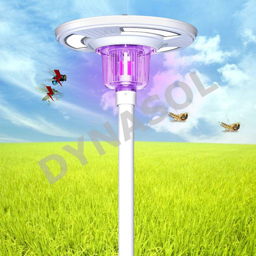1800 Lumens Fully Automatic Remote Controlled, Colored & Insect Killer All-In-One LED Solar Courtyard/Landscape Light