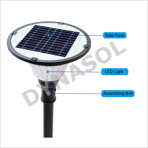 2000 Lumens Fully Automatic All-In-One LED Solar Courtyard/Landscape Light