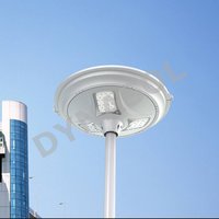 3000 Lumens Fully Automatic Remote Controlled All-In-One LED Solar Courtyard/Landscape Light