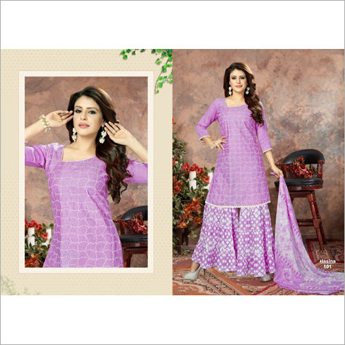 Ladies Designer Sharara Suits