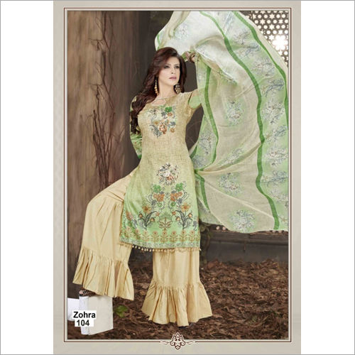 Ladies Designer Printed  Palazzo Suits