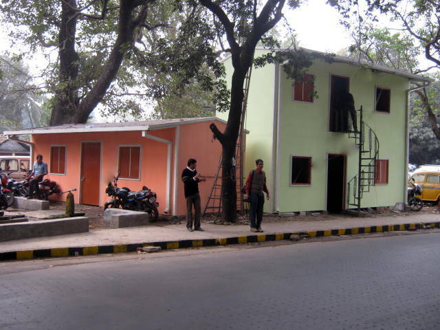 Steel Frame Building