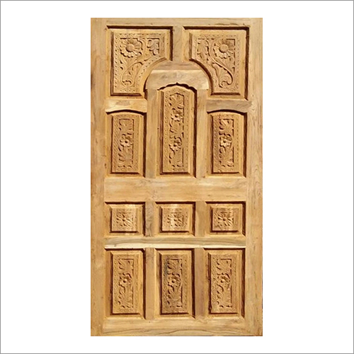 11 Panel Designer Wooden Door